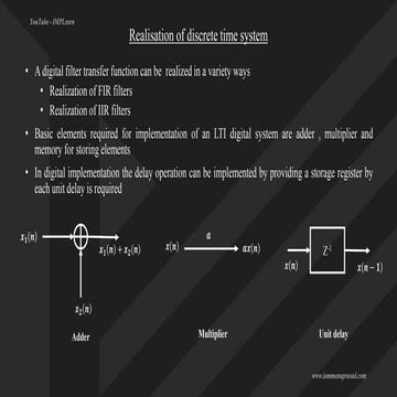 DSP digital signal processing  - Module 4 PPT (1).pdf