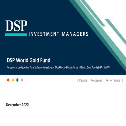 DSP World Gold Fund | PDF
