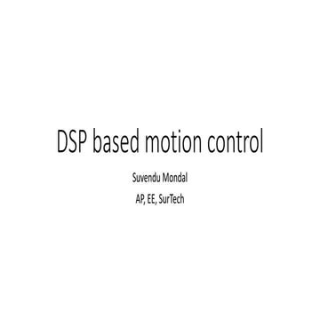 DSP based motion control.pptx
