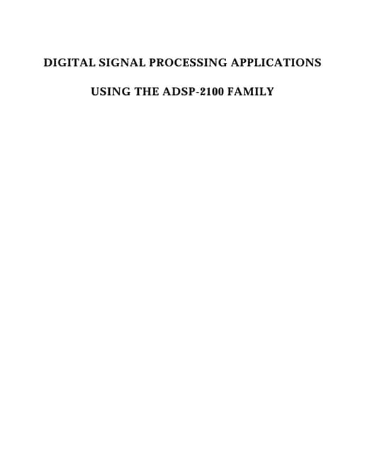 Dsp book