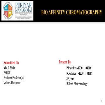 Comprehensive Overview of Bioaffinity Chromatography: Principles ...