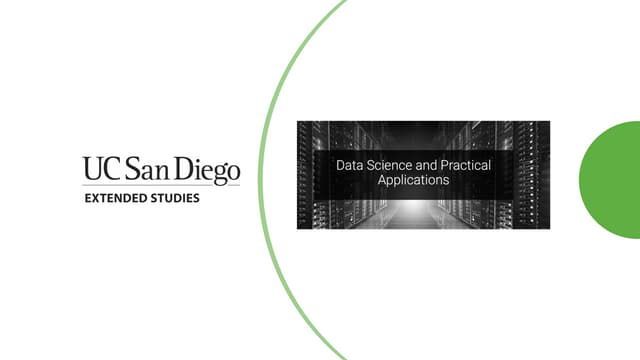 Data Science and Practical Application Course