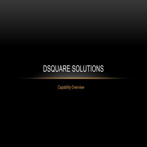 DSquare Solutions