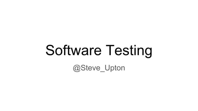 DSR Testing (Part 1)