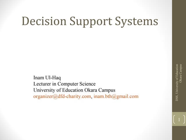 Decision Support System