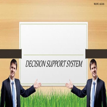 Decision Support System