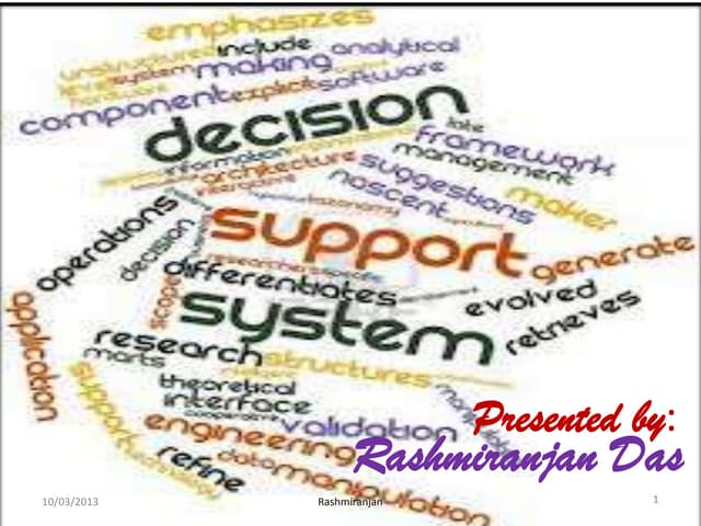 Decision support system (mis ppt)