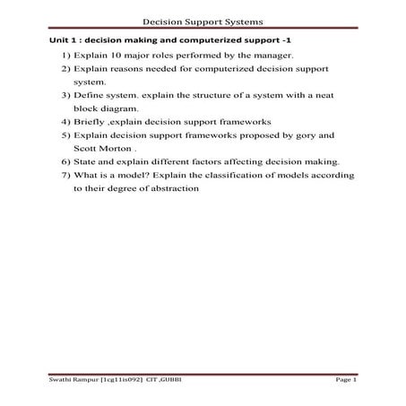 Dss notes[1cg11is092]