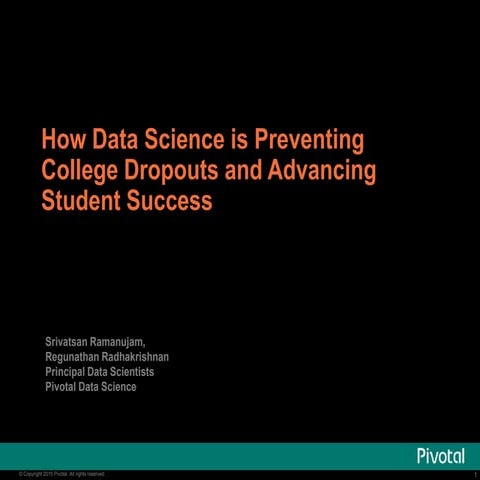 How Data Science is Preventing College Dropouts and Advancing Student Success