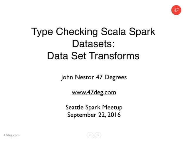 Type Checking Scala Spark Datasets: Dataset Transforms