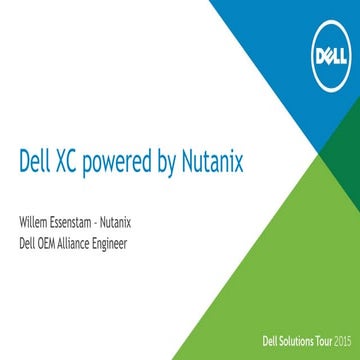 Dell Solutions Tour 2015 - Harness the power of the cloud with Dell Cloud Cli...