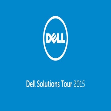 Dell Solutions Tour 2015 - Velkommen og Key Note: Future Ready IT
