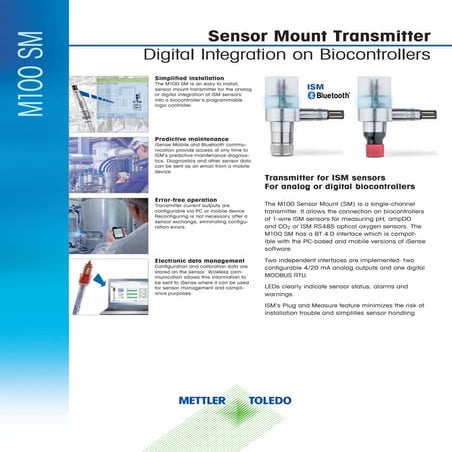 Sensor Mount Transmitters For Smart Sensors