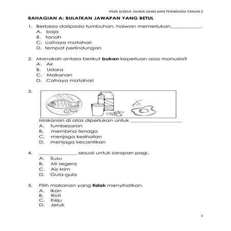 Dst Tahun 2 2014 Pdf