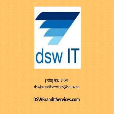DSW Brand IT Services Local Buzz PowerPoint