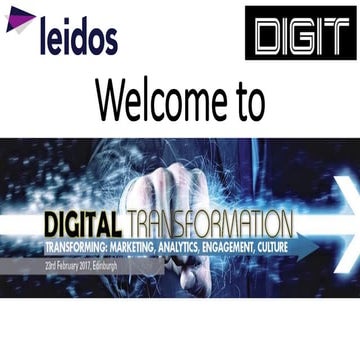 Digital Transformation Scotland 2017