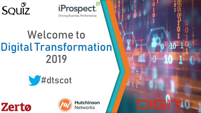 Digital Transformation Scotland 2019