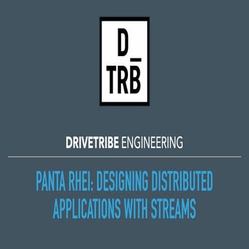 Flink Forward San Francisco 2018:  Aris Koliopoulos & Alex Garella - "Panta R...