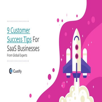 9 customer success tips from world experts