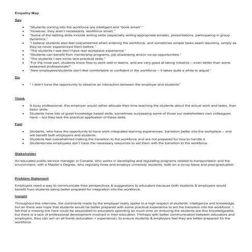 Dta empathy mapmaralowrey