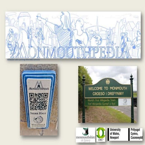 The MonmouthpediA Innovation project & its implications for the Welsh Tourism sectors' use of digital technologies  