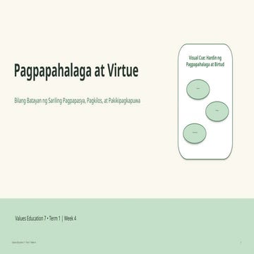 Pagpapahalaga at Virtue: Gabay sa Mabuting Pagpapasya at ...