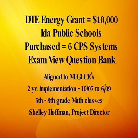 Dte Energy Grant