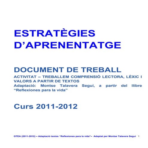 Dt gtea activitat_textos_reflexions_vida