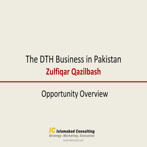 Dth business in pakistan