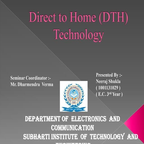 DIRECT TO HOME TECHNOLOGY 