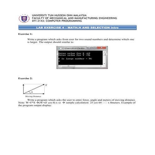 Dti2143 dam31303 lab sheet 5
