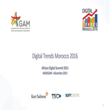 Digital Trends Morocco 2016