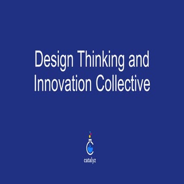 Design Thinking and Innovation Collective: May 2017 Meetup