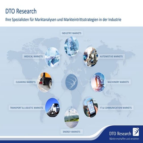 DTO Research: Business-Cases und Foliebeispiele - B2B Marktanalysen