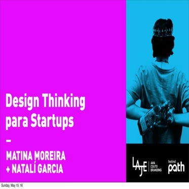 Design Thinking para Startups