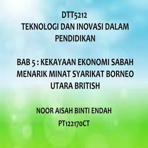 Dtt5212 teknologi dalam pendidikan (powerpoint individu asiah)