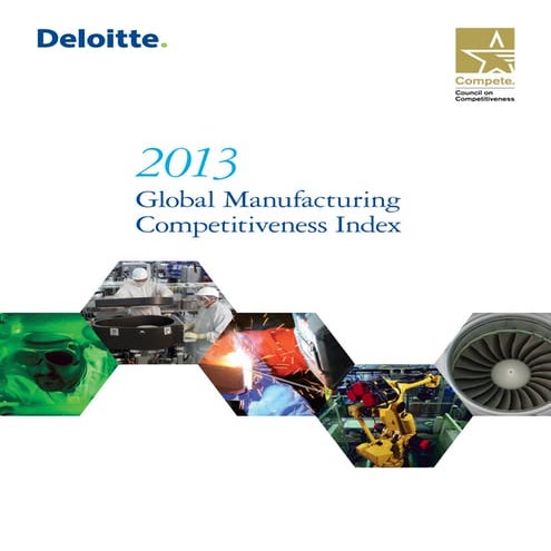 Global Manufacturing Competitiveness Index 2013