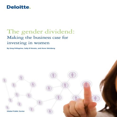 The Gender Dividend - Making the Business Case for Investing in Women | PDF