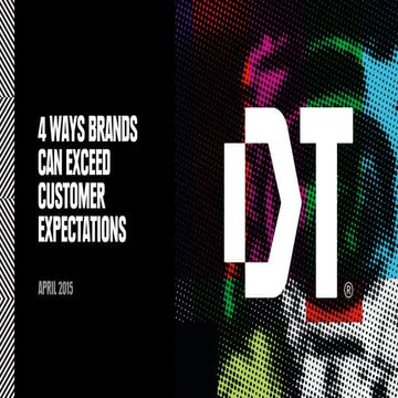 4 Ways Brands Can Exceed Customer Expectations 