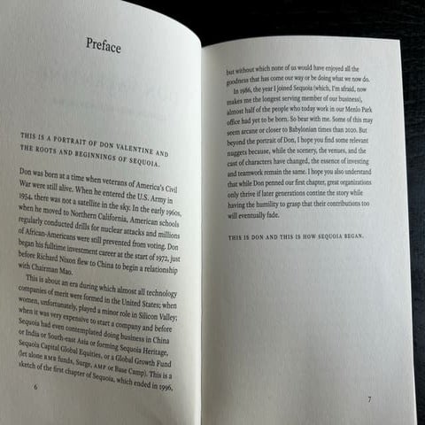 DTV  - Michael Moritz (unpublished book about Don Valentine)