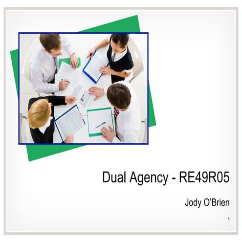 Dual agency  Massachusetts CEU re49 r05