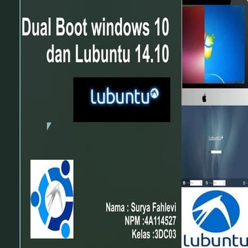 Dual boot windows 10 dan linux lubuntu 14.10