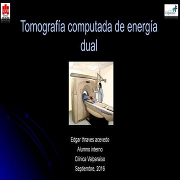 Tomografía computada de energía dual