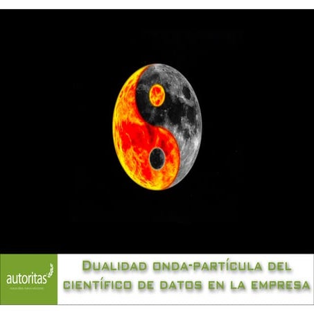 Dualidad onda-partícula del científico de datos en la empresa