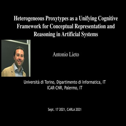 Heterogeneous Proxytypes as a Unifying Cognitive Framework for Conceptual Rep...