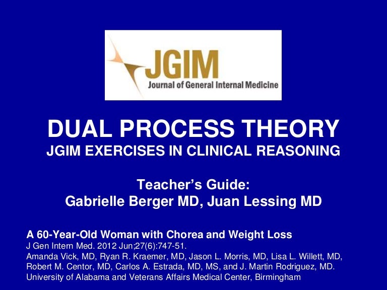 Dual Process Theory Case 2