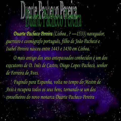 Duarte Pacheco Pereira