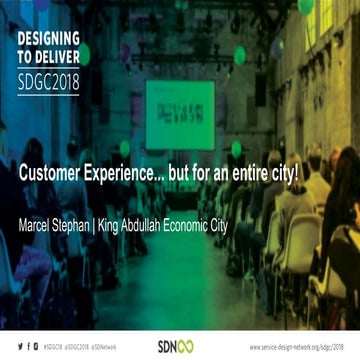 Marcel Stephan: Customer Experience.. but for an entire city | PPTX