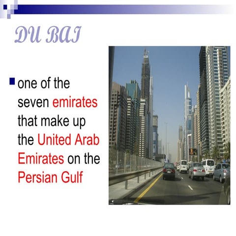 Dubai Architecture | PPT