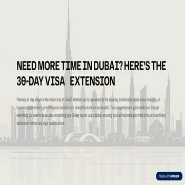 Need More Time in UAE? Choose the 30-Day A2A Extension